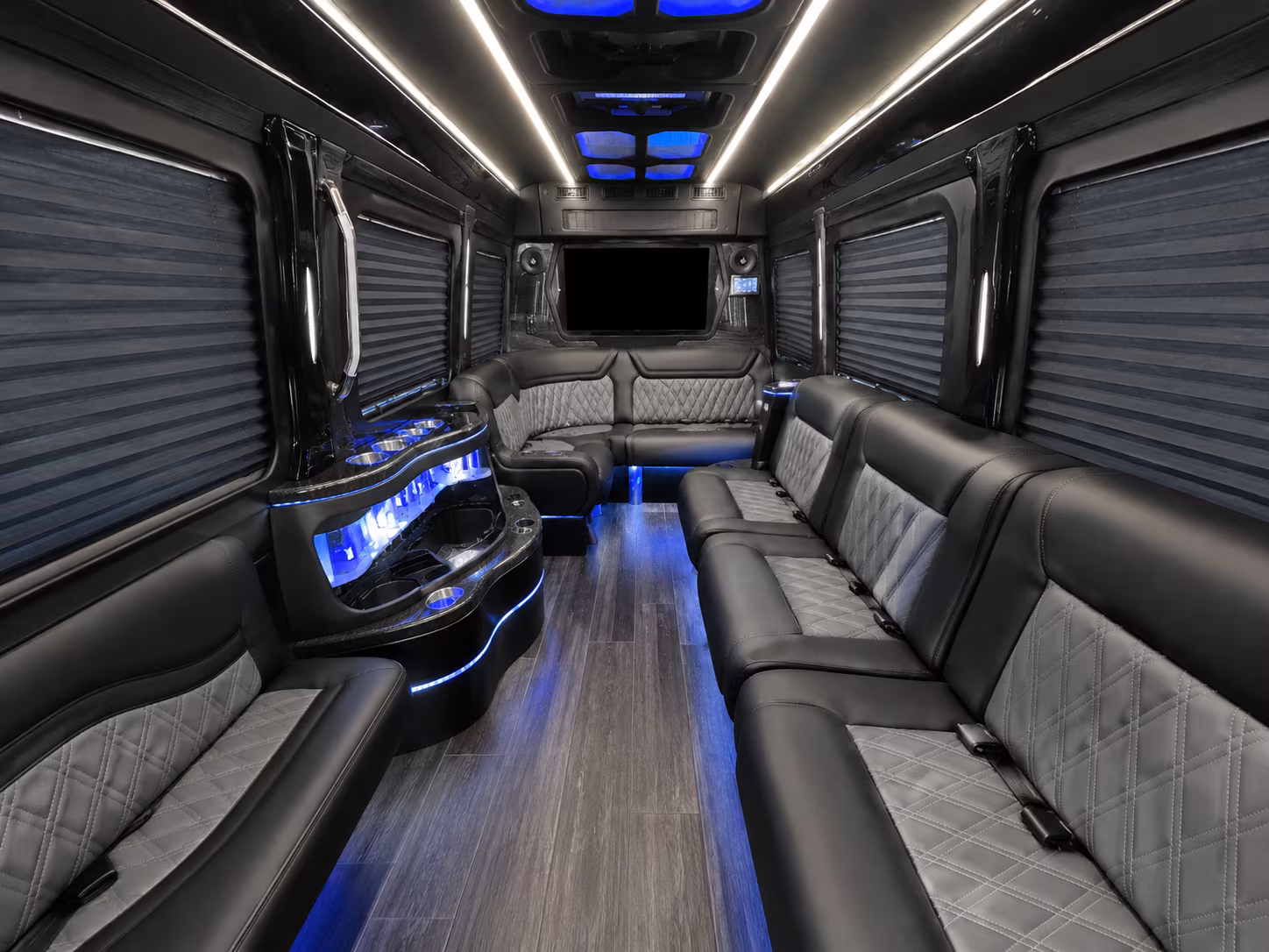 bridal party sprinter vans and minibuses on your wedding day