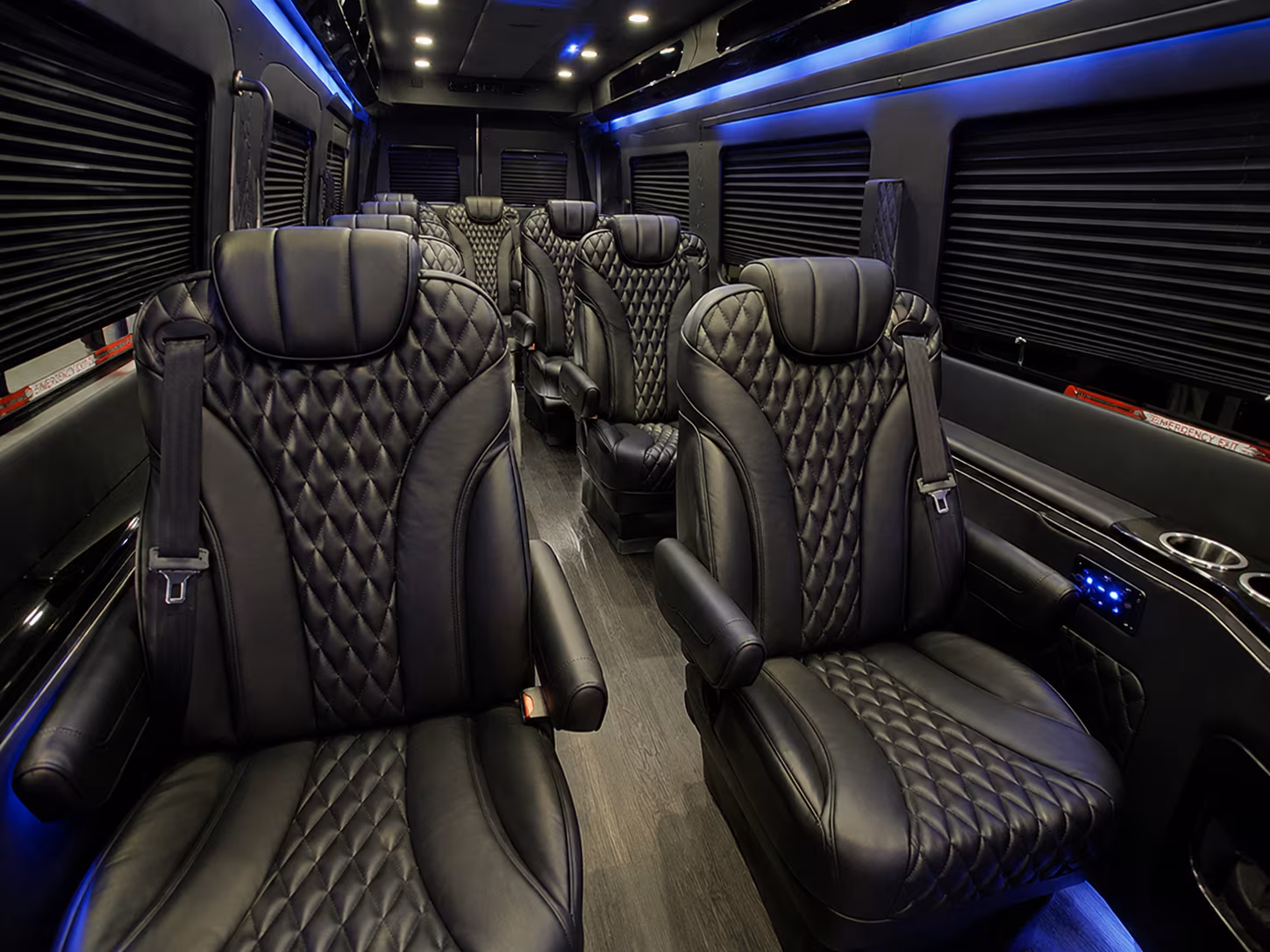 missouri city airport transportation onboard seating