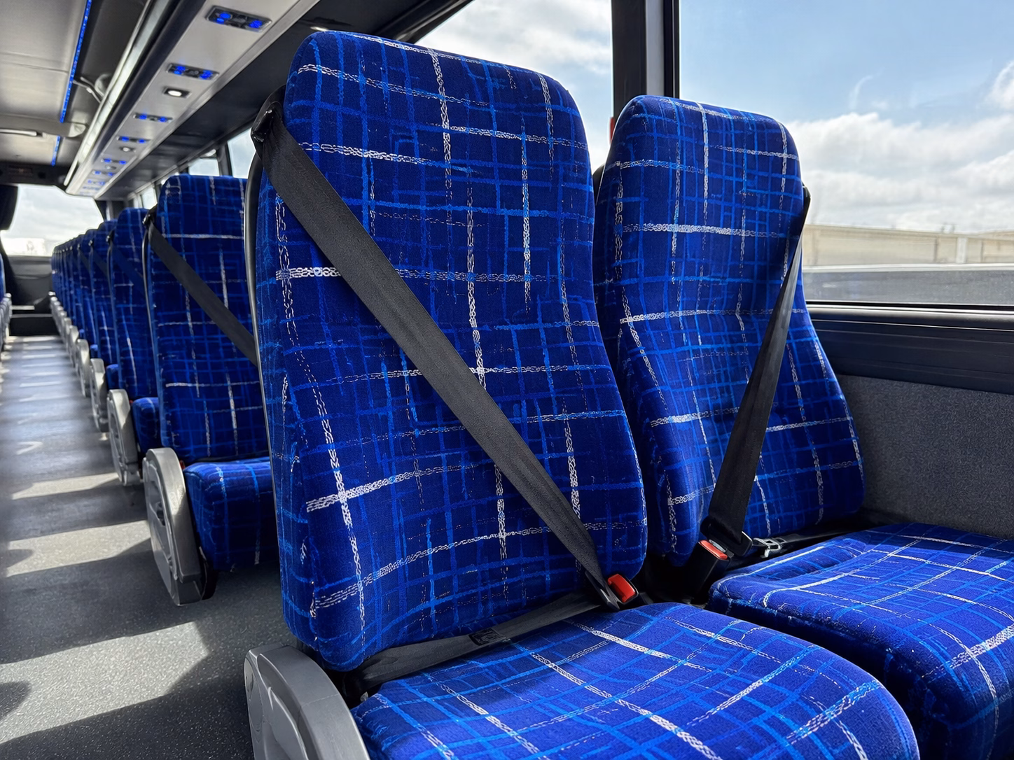 missouri city charter bus interior