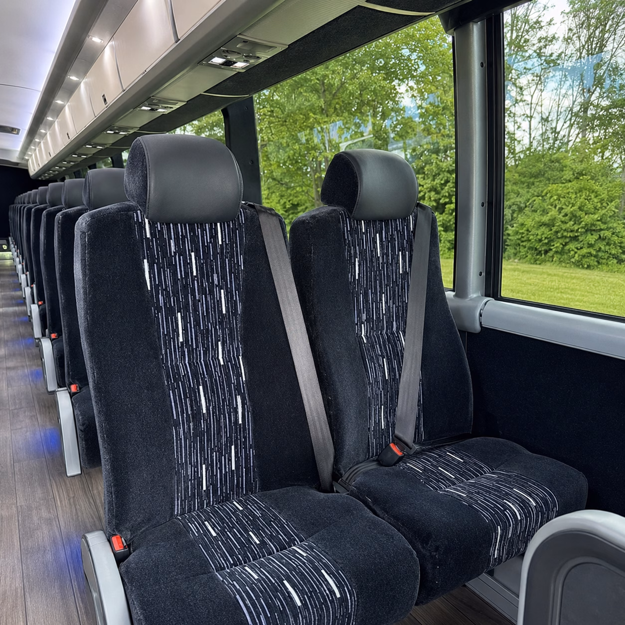 missouri city religious group transportation onboard seating