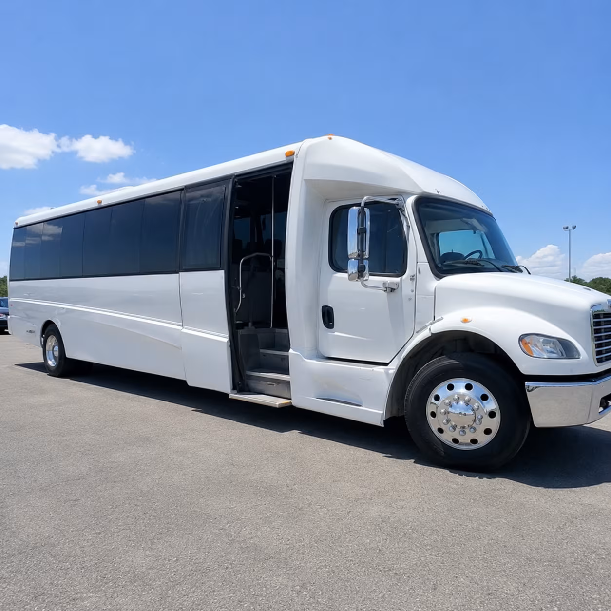 missouri city wedding transportation onboard seating